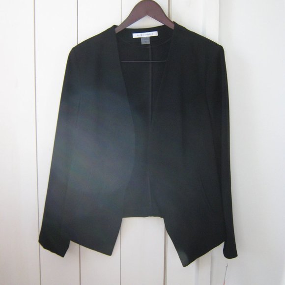 NWT Black Nygard Open Front Jacket - Picture 1 of 6